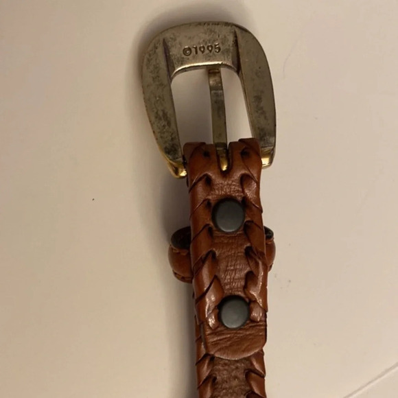 Brighton Wildlife Leather Belt 90s‎ Vintage Y2K main image 14